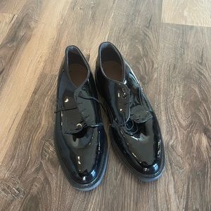 U.S. Army Issued Patten Leather Derby Dress Shoes